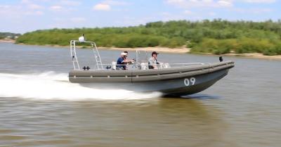 The plant has mastered special-purpose boats of the "Kogershin - 650" and "Kogershin - 450" projects for the border service of the National Security Committee of the Republic of Kazakhstan