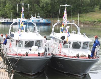 In June 2021, the ceremonial launching of border boats of the Kaisar project, No. 1 and No. 2, took place